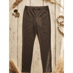 Meme Women's Brown Stretch Leggings
